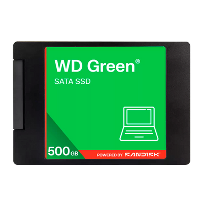 Disco de Estado Sólido SSD 2.5 500GB SATA WD GREEN WDS500G5G0A 545 MB/S
