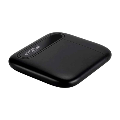 SSD externo USB 3.2 TIPO C 4TB EXT. CRUCIAL X6 CT4000X6SSD9 800MB/s (NEGRO)