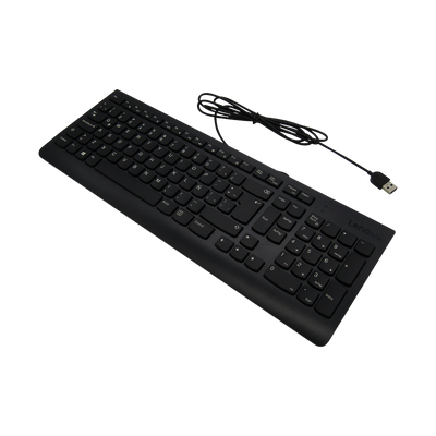 Combo Teclado USB 2.0  Desktop LA + Mouse Lenovo Essential 00XH611 en Español Latinoamericano