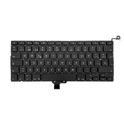 Teclado para portátil Apple Macbook Pro Unibody A1278 MB467 negro Español (GEN)