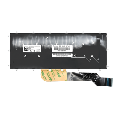 Teclado para portátil DELL 3490 7460 5468 04MN6Y sin marco, negro Español ORG