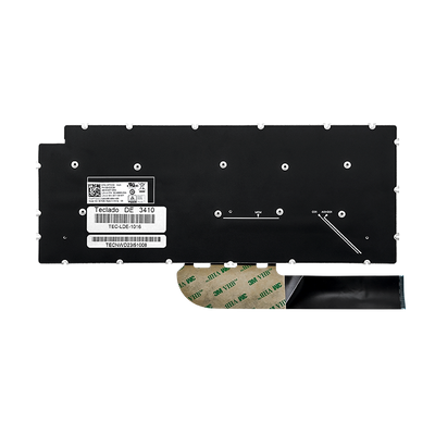 Teclado para portátil DELL Latitude 14 3410 Inspiron 5300 5490 VOSTRO 3400 NWD23 Español negro marco