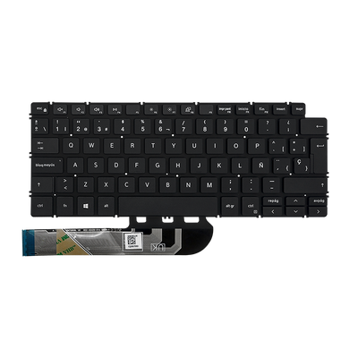 Teclado para portátil DELL Latitude 14 3410 Inspiron 5300 5490 VOSTRO 3400 NWD23 Español negro marco