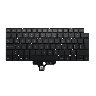 Teclado para portátil DELL LAT 5320 7320 0P1M47 i5-11 NEGRO LA SIN MARCO (ORG)