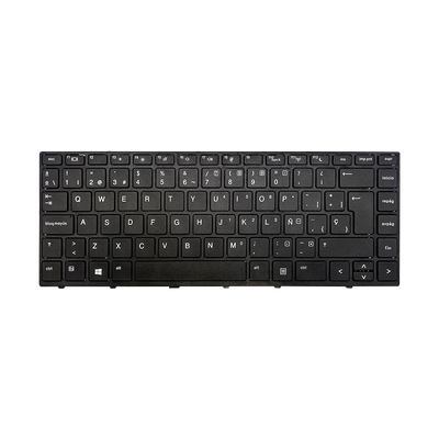 Teclado para portátil HP 440-G5 NSK-XJ0SQ C/MARCO NEGRO ESPAÑOL (Genérico)