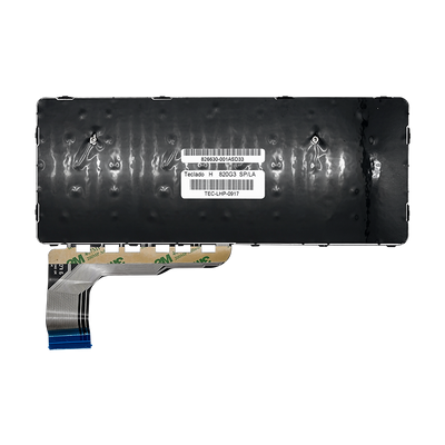 Teclado para portátil HP 725-G3 820-G3/G4 828-G3/G4 826630-001 con con marco gris Español (GEN)