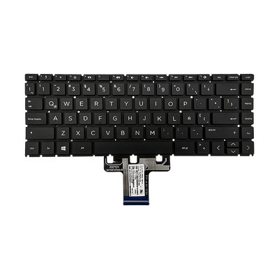 Teclado para portátil HP 240-G7 245-G7 L23239-161 S/Marco Negro Español ORG