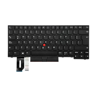 Teclado para portátil Lenovo Thinkpad E14 Gen 1 y 2 SN20W68442 con Trackpoint negro Español (Gen)