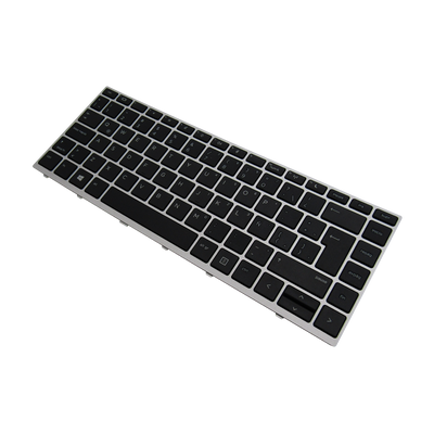 Teclado para portátil HP 430-G5 440-G5 NSK-XJ0SQ con marco Silver Español Org