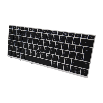 Teclado para portátil HP 830 G5-G6 Trackpoint Backlight Negro Español (ORG)