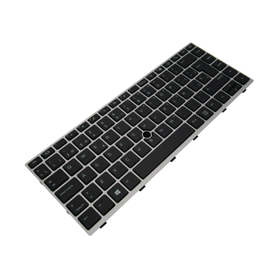 Teclado para portátil HP 840-G5/G6 745-G5 L98013-001 SIN TRACKPOINT CON MARCO GRIS, NEGRO ESPAÑOL (GEN)