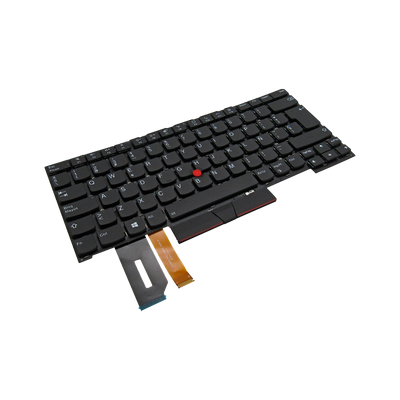 Teclado para portátil Lenovo T14 P14S GEN1 5N20V44192 i5-10 SIN MARCO C/TRACK POINT NEGRO ESPAÑOL (ORG)