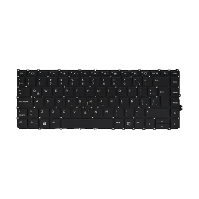 Teclado para portátil HP ZBOOK Firefly 14 G7 G8 840 G7 G8 BACKLIT C/TRACKING M07089-001 I5-11, Color Negro, Lenguaje LA, sin Marco (ORG)