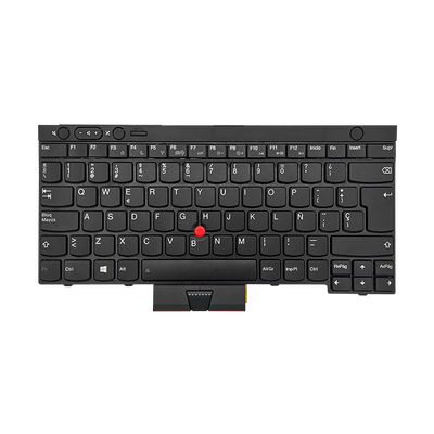 Teclado para portátil Lenovo T430 T530 X230 04X1240 negro Español C/Trackpoint (Gen)