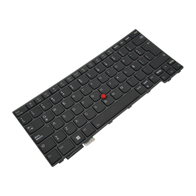 Teclado para portátil LENOVO T14 GEN 4 CON MARCO C/TRACKPOINT NEGRO ESPAÑOL SN21D67682AA ORG