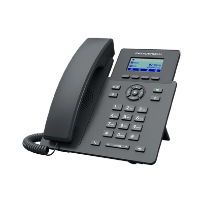 Teléfono IP Grandstream GRP2601, 2 SIP, LCD 2.41" 132x48, 2 LAN 10/100