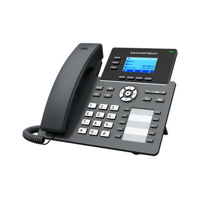 Teléfono IP Grandstream GRP2604, 3 SIP, LCD 2.7" 132x64, 2 GIGABIT